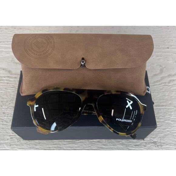 Obermeyer Rallye Polarized Sunglasses Light Tortoise Unisex One Size - Picture 1 of 6